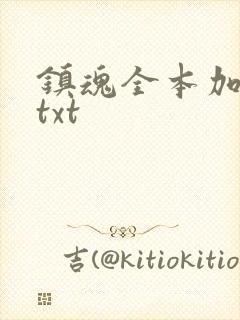 镇魂全本加番外txt