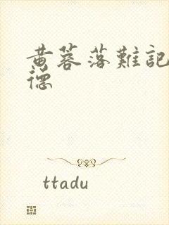 黄蓉落难记吕文德封面