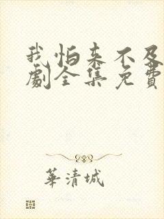 我怕来不及电视剧全集免费