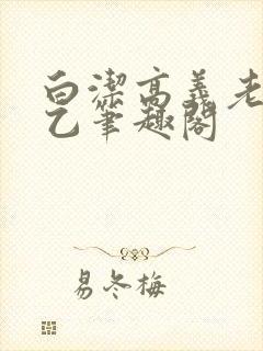 白洁高义老七王乙笔趣阁