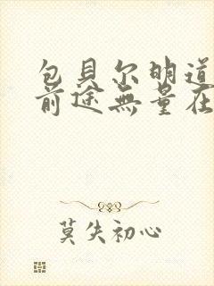 包贝尔明道电影前途无量在线观看