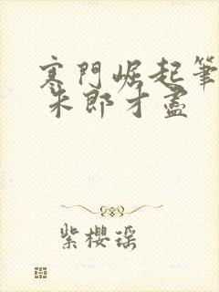 寒门崛起笔趣阁 朱郎才尽