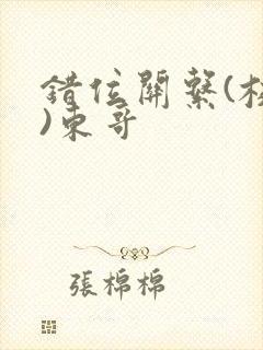 错位关系(校园)东哥封面