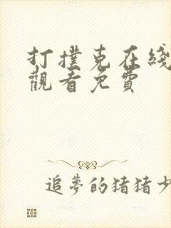 打扑克在线高清观看免费