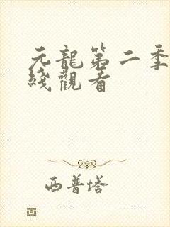 元龙第二季 在线观看