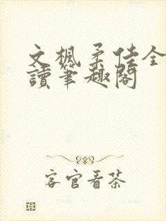 文枫柔佳全文阅读笔趣阁