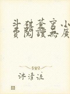 斗破苍穹小说免费阅读无广告无弹窗