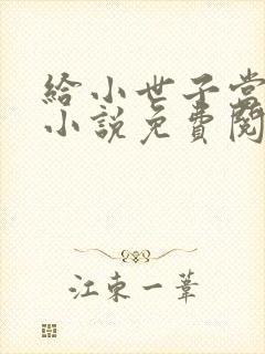 给小世子当后妈小说免费阅读全文