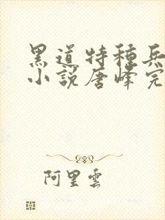 黑道特种兵有声小说唐峰完整版