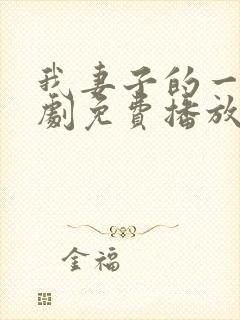 我妻子的一切韩剧免费播放