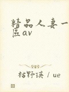 精品人妻一区二区av