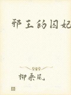 邪王的囚妃封面