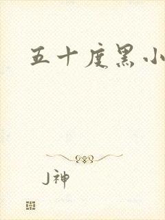 五十度黑小说封面