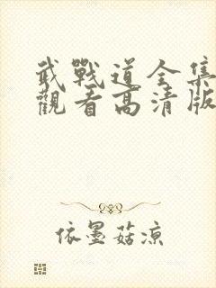 武战道全集免费观看高清版