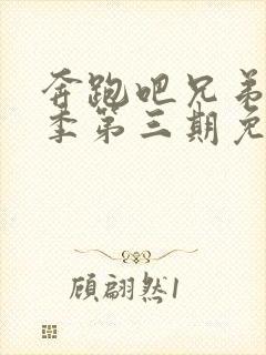 奔跑吧兄弟第六季第三期免费观看