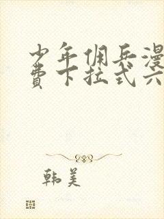 少年佣兵漫画免费下拉式六漫画