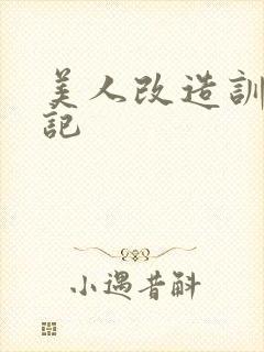 美人改造训诫日记封面