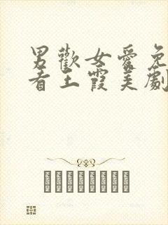 男欢女爱免费观看王霞美剧全集