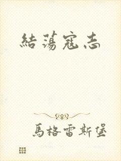 结荡寇志封面