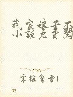 我家娘子不对劲小说免费阅读免费