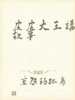 皮皮大王讲成语故事封面