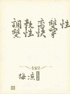 调教脔双性美人双性快穿