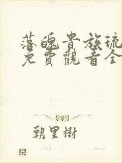 落魄贵族琉璃川免费观看全集高清