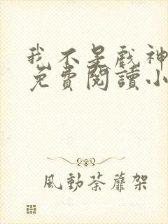 我不是戏神全文免费阅读小说