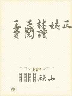 王志林姨正版免费阅读封面