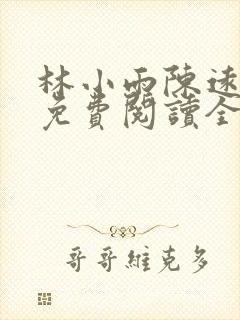 林小雨陈远小说免费阅读全文