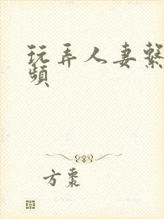 玩弄人妻系列视频