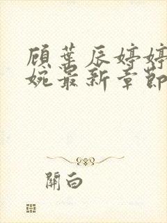 顾叶辰婷婷沈星婉最新章节更新时间