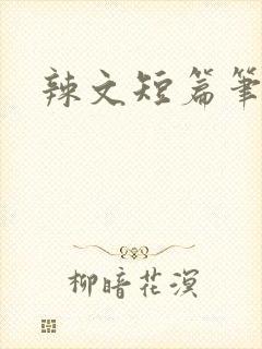 辣文短篇笔趣阁