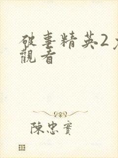 破事精英2免费观看