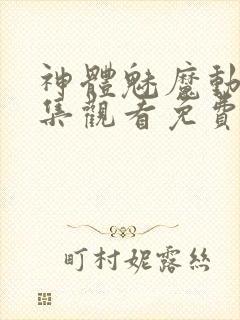 神体魅魔动漫全集观看免费
