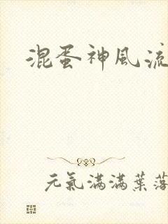 混蛋神风流史补