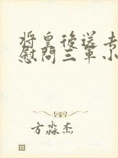 将皇后送去军营慰问三军小说