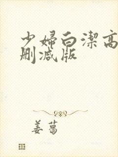 少妇白洁高义未删减版