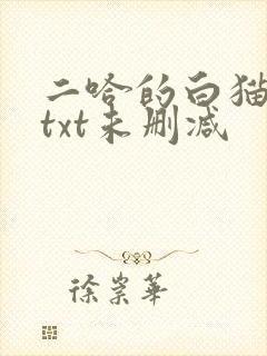 二哈的白猫师尊txt未删减封面