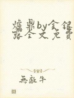 炉鼎by金银花露全文免费阅读笔趣阁