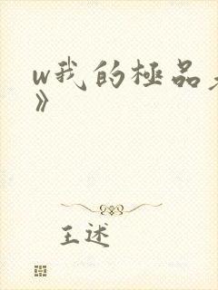 w我的极品老婆》