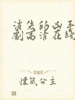 消失的凶手电视剧高清在线观看