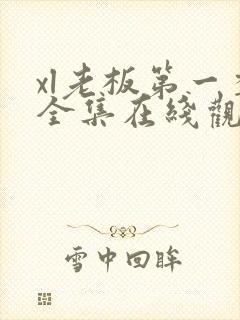 xl老板第一季全集在线观看完整版