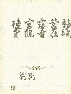 后宫露营动漫免费观看在线封面