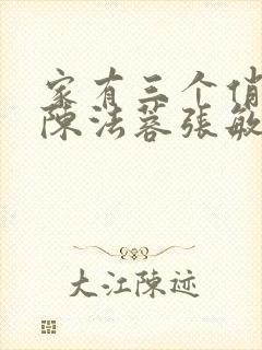 家有三个俏媳妇陈法蓉张敏