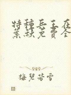 特种兵王在山村叶秋免费全文阅读