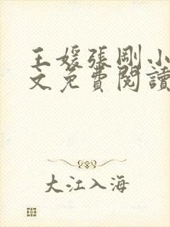 王媛张刚小说全文免费阅读