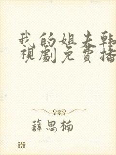 我的姐夫韩剧电视剧免费播放全集