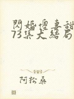 闪婚傻妻甜又野73集大结局