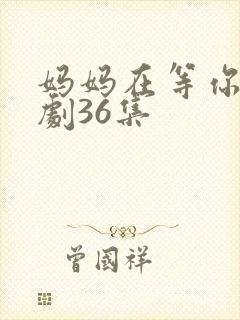 妈妈在等你电视剧36集